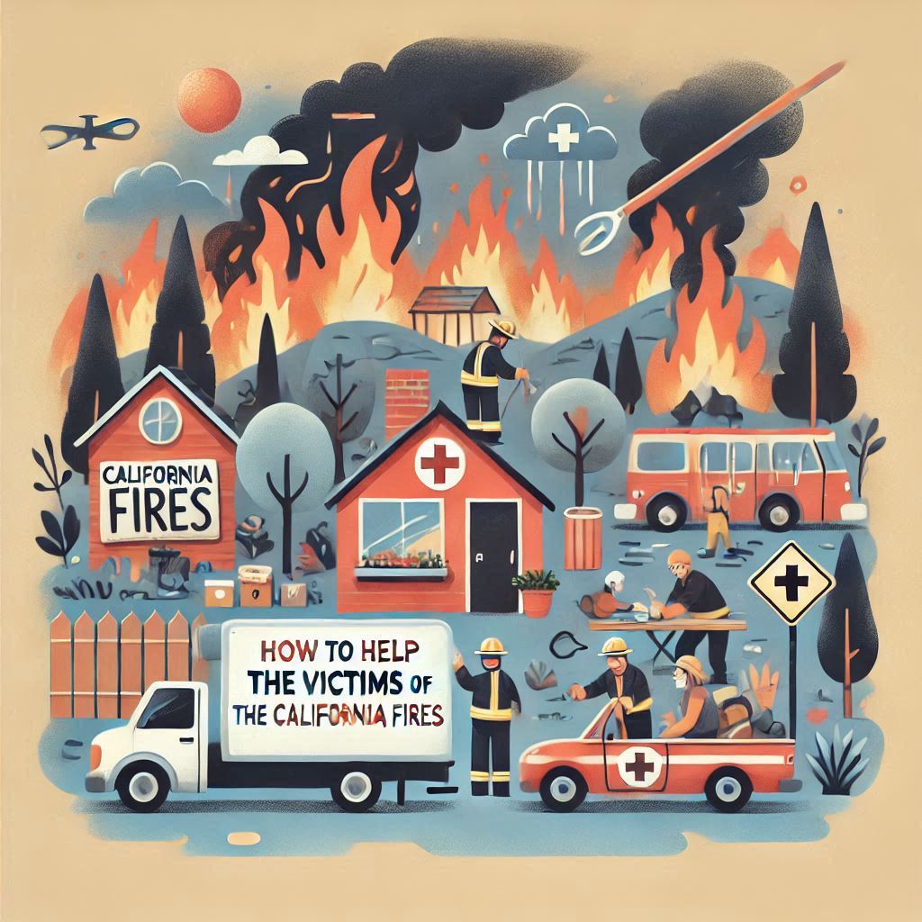 How to Help Victims of the California Wildfires